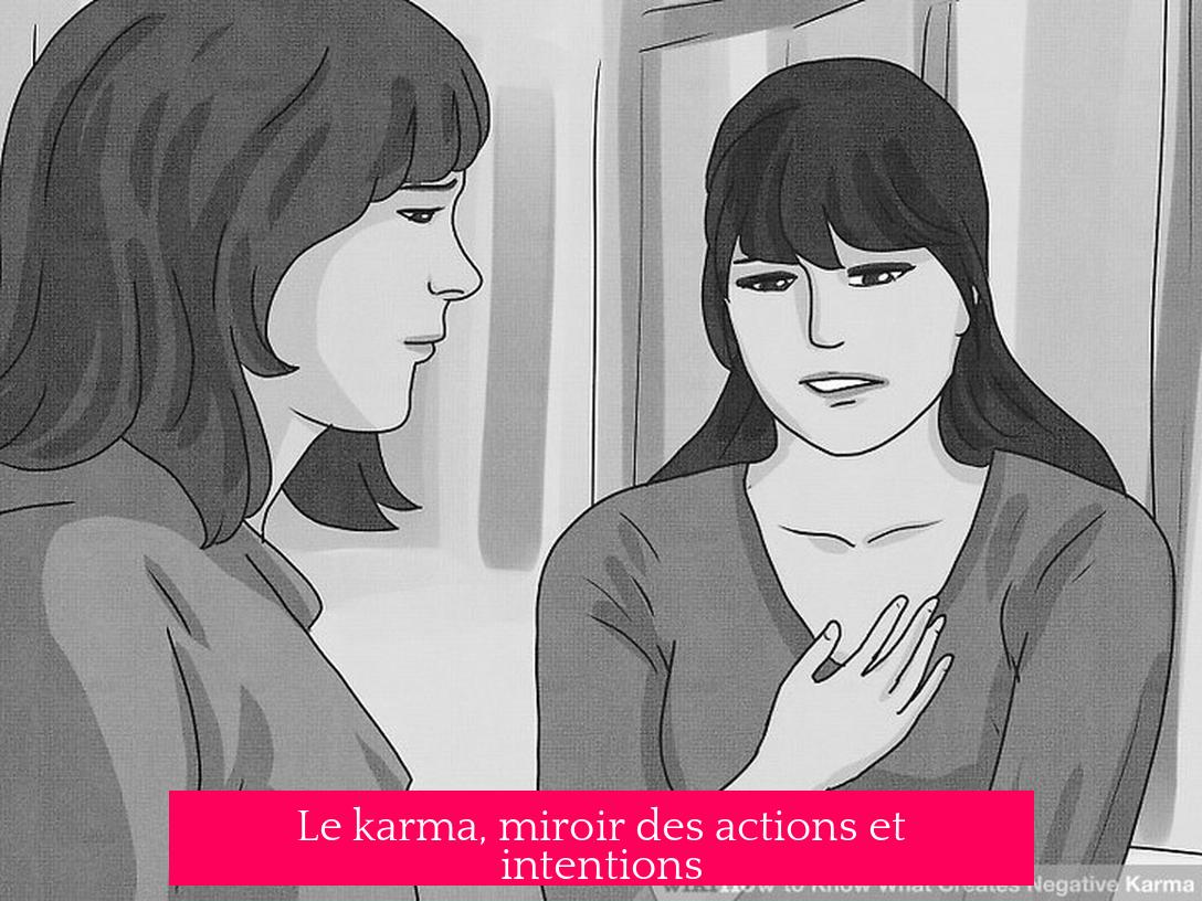 Le karma, miroir des actions et intentions
