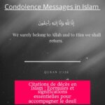 Citations de décès en Islam : Formules et significations essentielles pour accompagner le deuil
