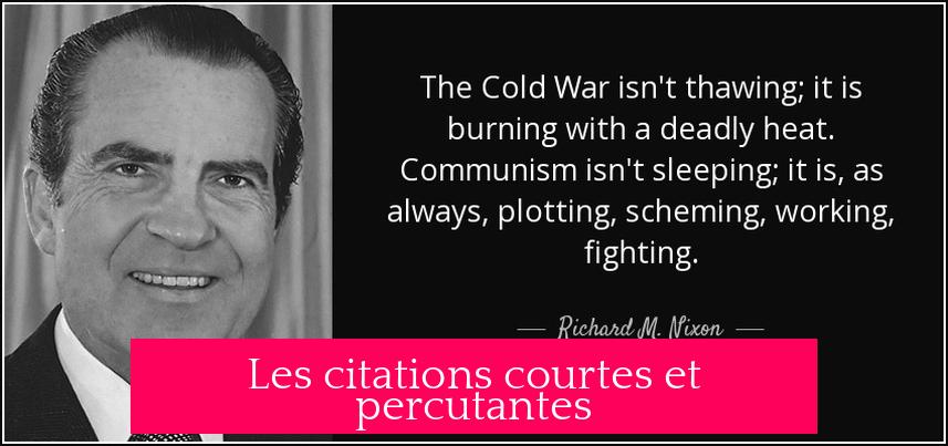 Les citations courtes et percutantes