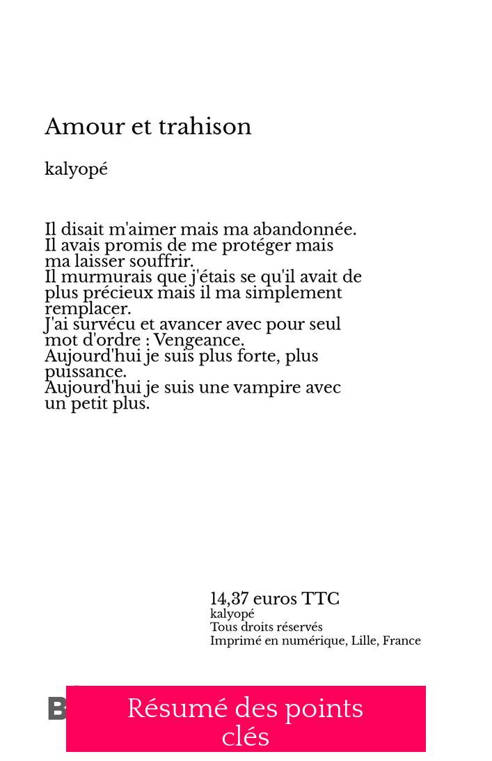 Résumé des points clés