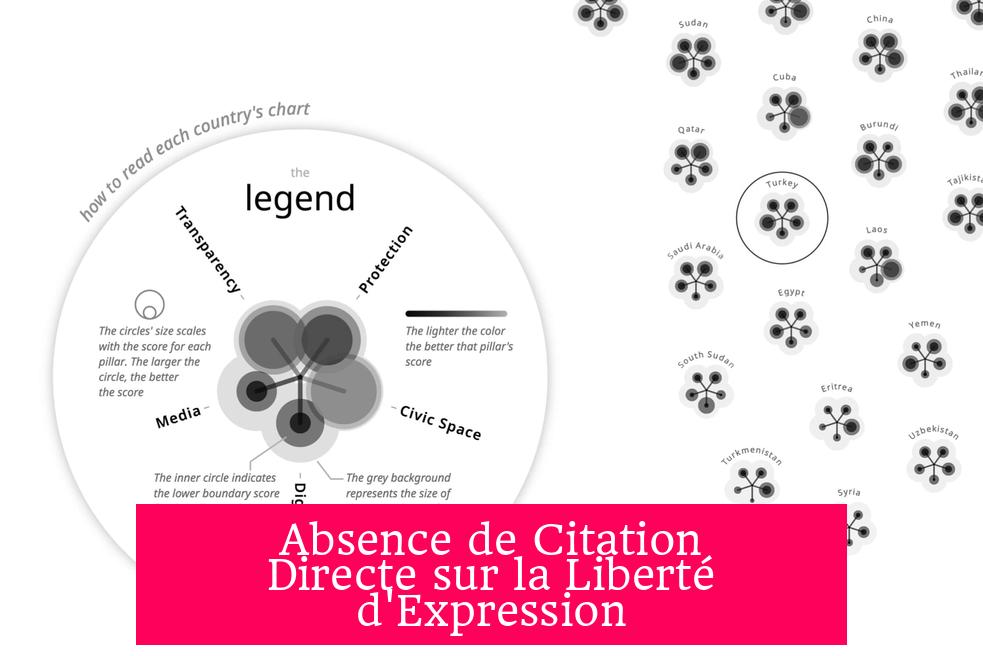 Absence de Citation Directe sur la Liberté d'Expression