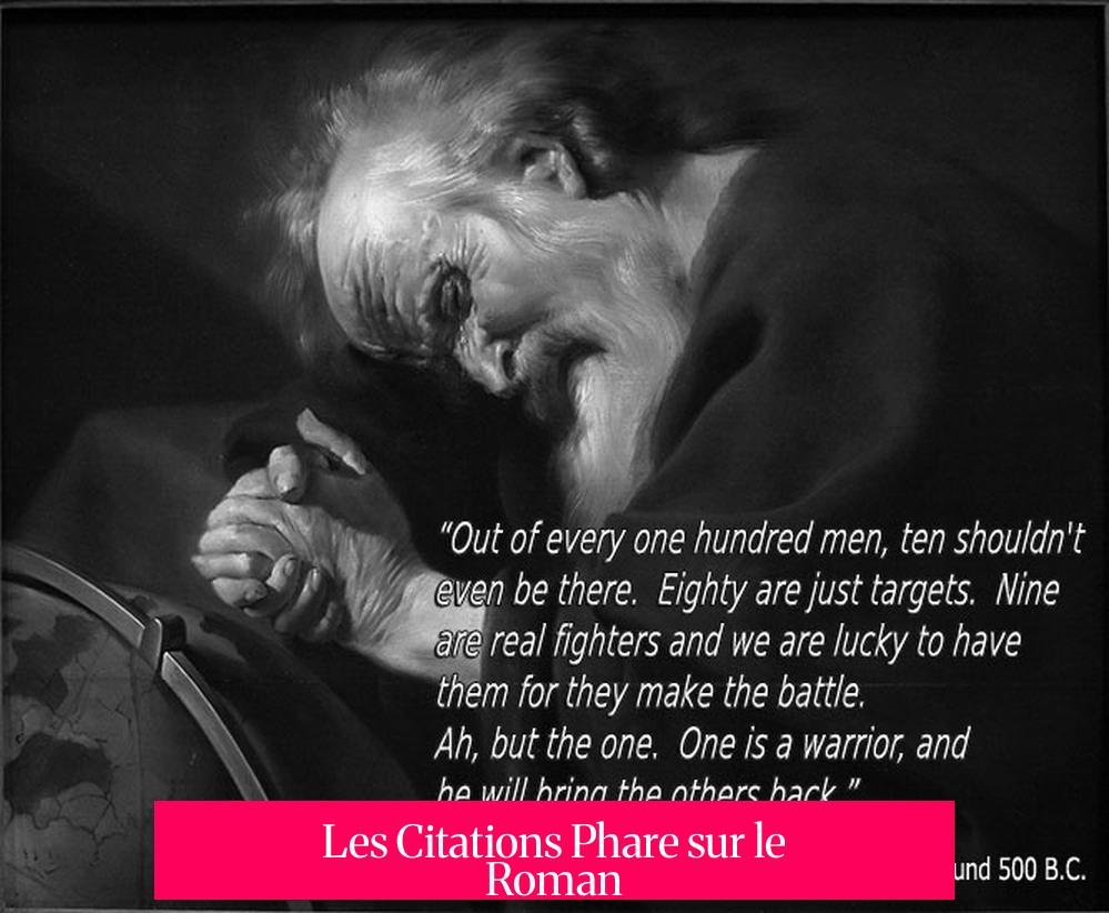 Les Citations Phare sur le Roman
