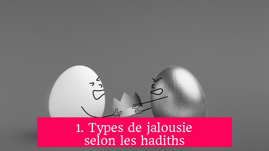 1. Types de jalousie selon les hadiths