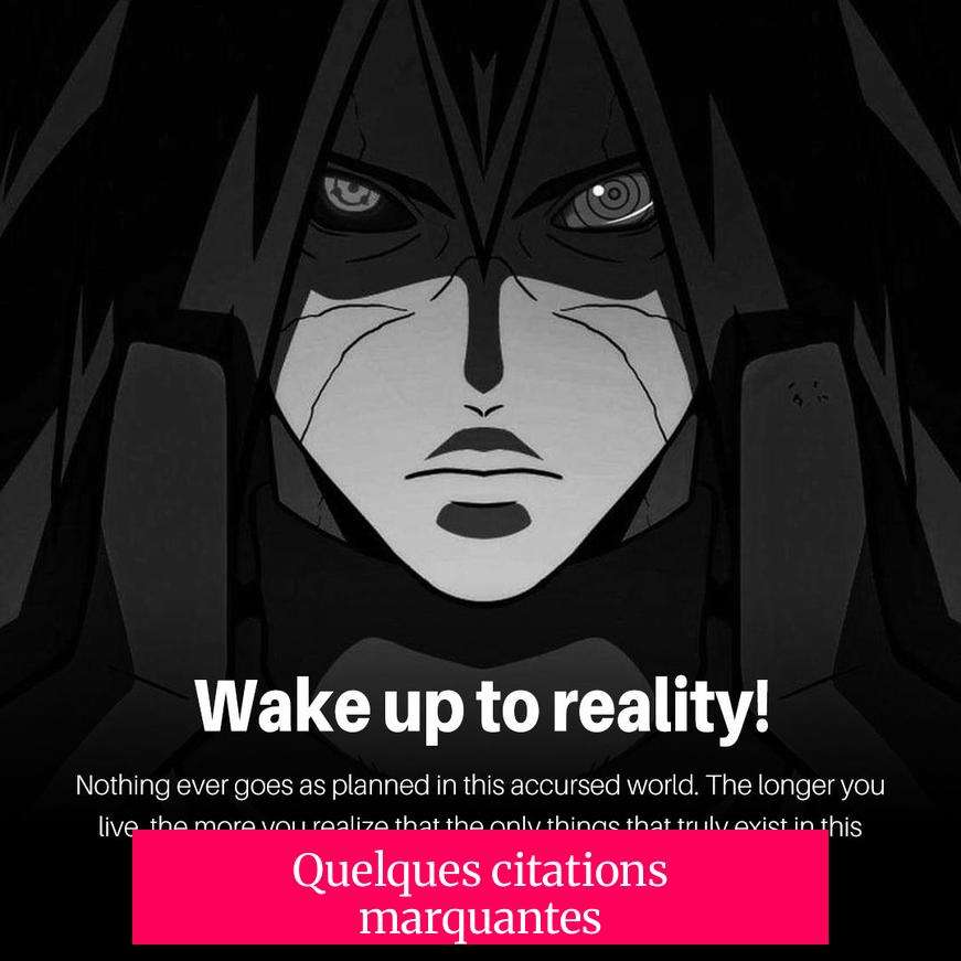 Quelques citations marquantes