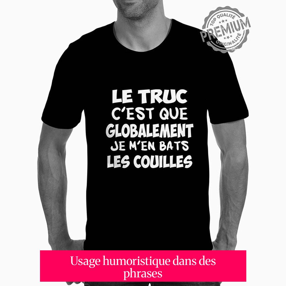 Usage humoristique dans des phrases