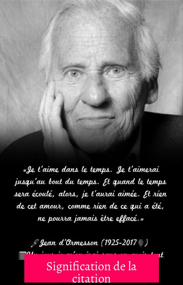 Signification de la citation