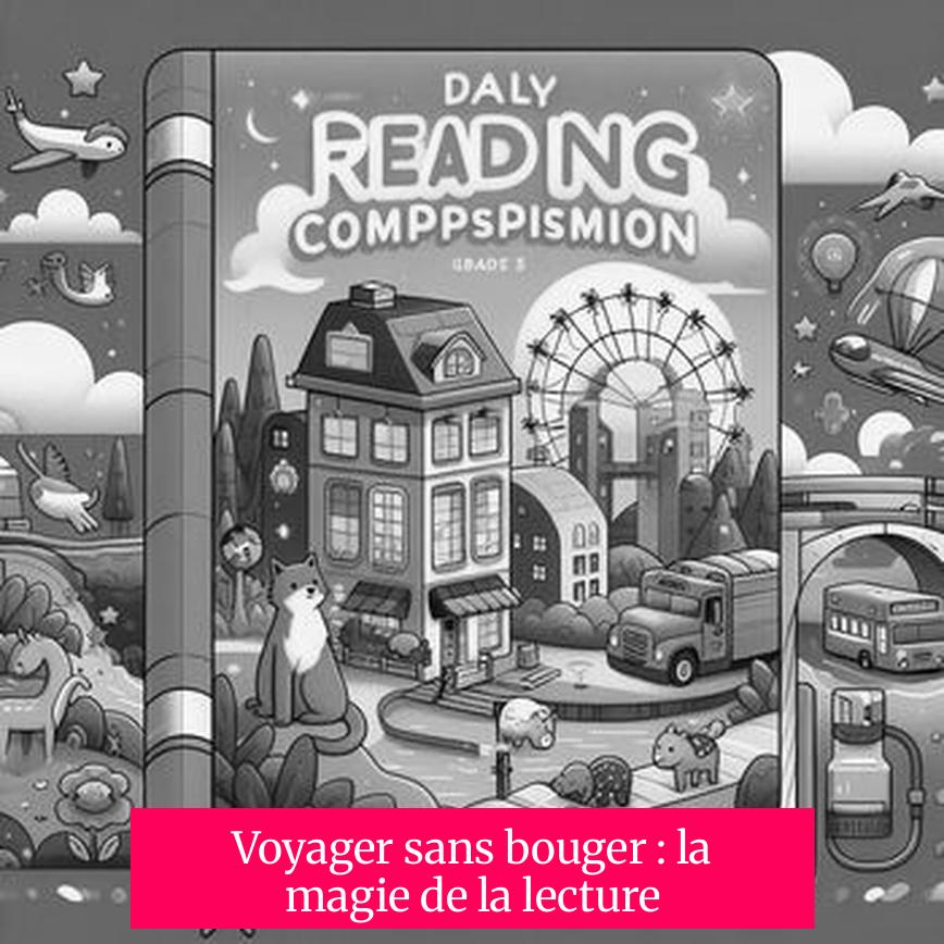 Voyager sans bouger : la magie de la lecture