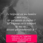 Citations sur l'angoisse : reflexions et clés pour mieux comprendre ce sentiment