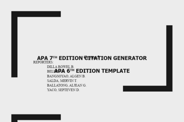Guide complet sur l'utilisation du générateur de citation APA 7 avec MyBib