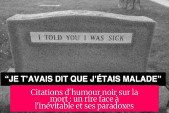 Citations d'humour noir sur la mort : un rire face à l'inévitable et ses paradoxes
