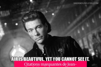 Citations marquantes de Jean-Claude Van Damme sur l'eau et leur impact culturel