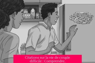 Citations sur la vie de couple difficile : Comprendre, surmonter et s'inspirer pour un meilleur avenir