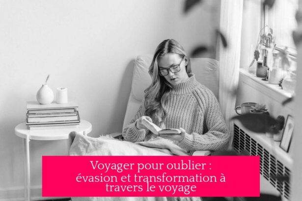 Voyager pour oublier : évasion et transformation à travers le voyage