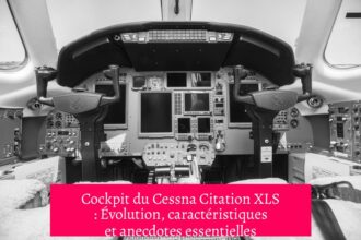 Cockpit du Cessna Citation XLS : Évolution, caractéristiques et anecdotes essentielles