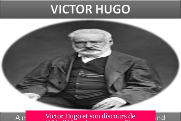 Victor Hugo et son discours de 1850 : l'éducation comme pilier d'un idéal républicain