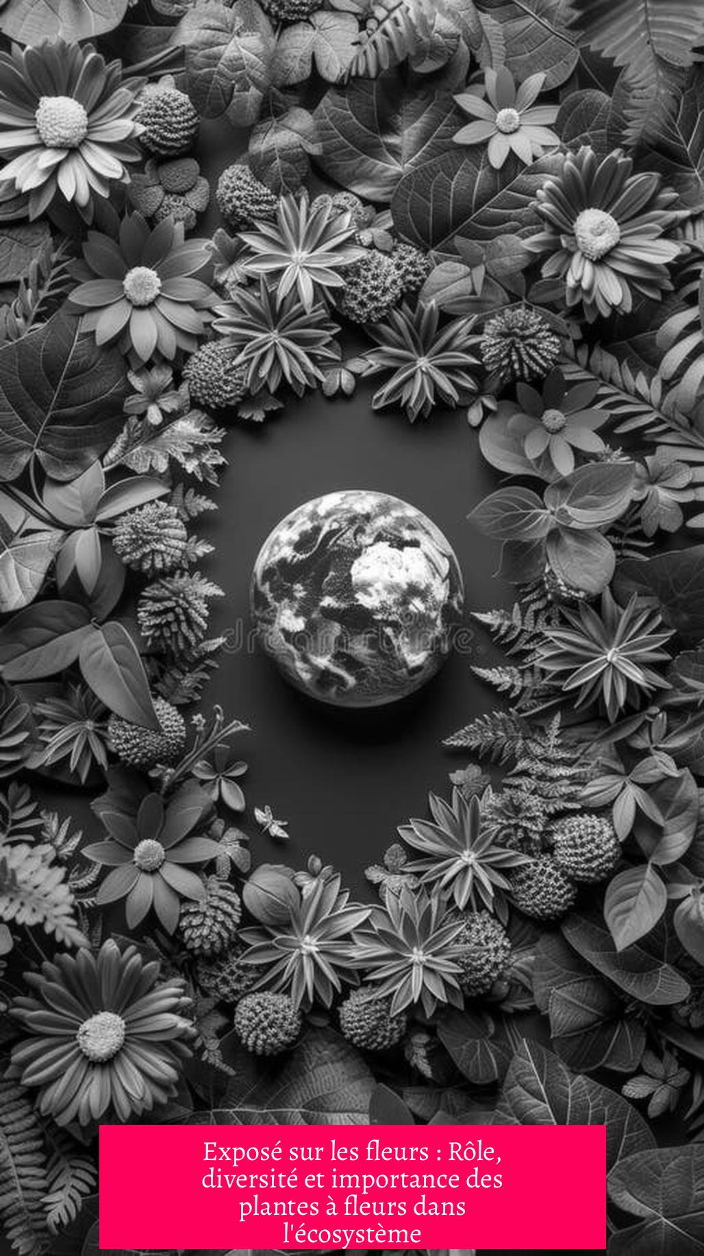 Exposé sur les fleurs : Rôle, diversité et importance des plantes à fleurs dans l'écosystème