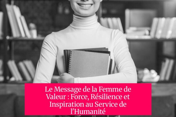 Le Message de la Femme de Valeur : Force, Résilience et Inspiration au Service de l'Humanité