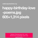 Poème d'amour pour lui : une déclaration touchante pour son anniversaire