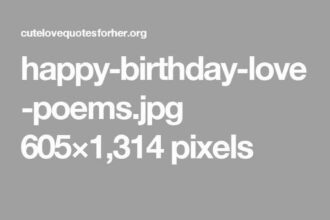 Poème d'amour pour lui : une déclaration touchante pour son anniversaire