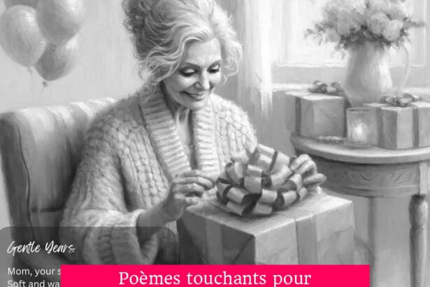 Poèmes touchants pour souhaiter un anniversaire inoubliable à maman
