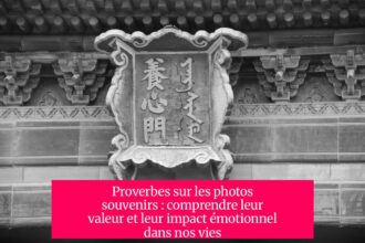 Proverbes sur les photos souvenirs : comprendre leur valeur et leur impact émotionnel dans nos vies