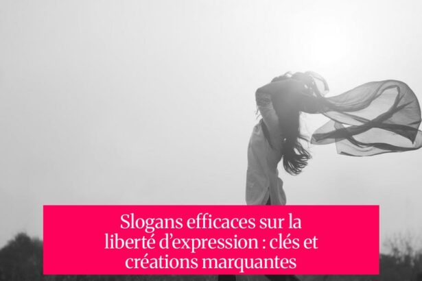 Slogans efficaces sur la liberté d’expression : clés et créations marquantes