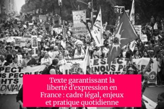 Texte garantissant la liberté d’expression en France : cadre légal, enjeux et pratique quotidienne