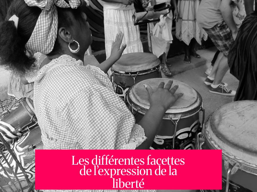 Les différentes facettes de l’expression de la liberté