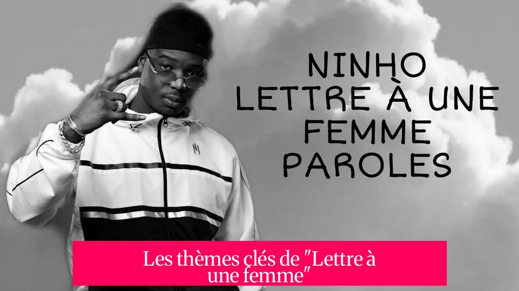 Les thèmes clés de "Lettre à une femme"