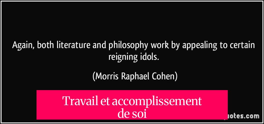 Travail et accomplissement de soi