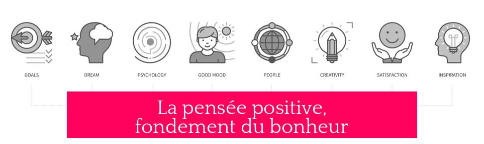 La pensée positive, fondement du bonheur