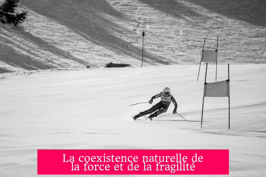 La coexistence naturelle de la force et de la fragilité