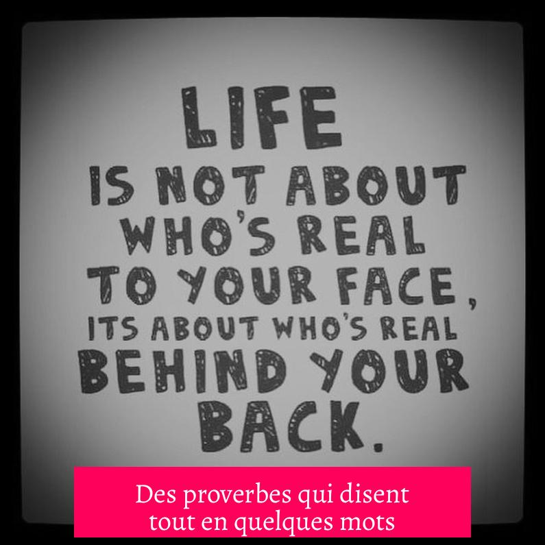 Des proverbes qui disent tout en quelques mots