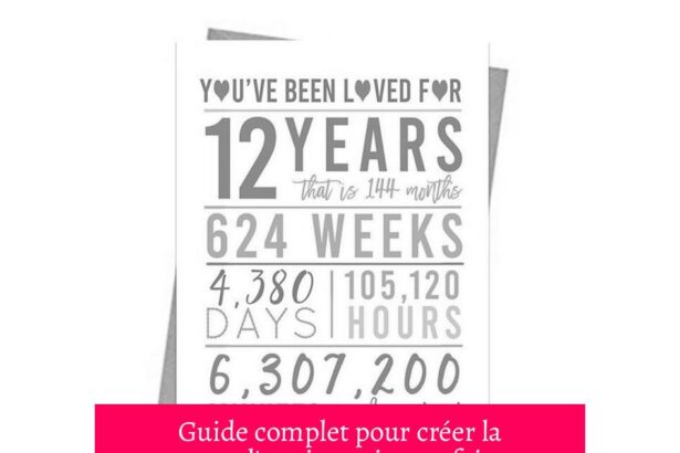 Guide complet pour créer la carte d'anniversaire parfaite pour un garçon de 12 ans