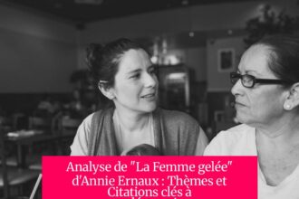 Analyse de "La Femme gelée" d'Annie Ernaux : Thèmes et Citations clés à redécouvrir