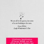 Citations inspirantes d'Oscar Wilde sur les rêves et leur impact sur la créativité