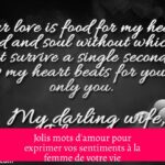 Jolis mots d'amour pour exprimer vos sentiments à la femme de votre vie
