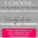 Pensées philosophiques sur la vie : réflexions sur le sens, le bonheur et les relations humaines