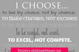 Pensées philosophiques sur la vie : réflexions sur le sens, le bonheur et les relations humaines