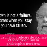 La citation célèbre de Socrate et son impact sur la philosophie moderne