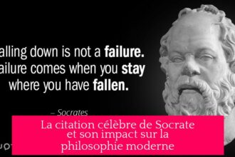 La citation célèbre de Socrate et son impact sur la philosophie moderne