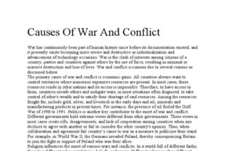 Texte argumentatif sur la guerre : enjeux, arguments et alternatives à la violence