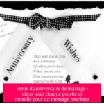 Vœux d'anniversaire de mariage : idées pour chaque proche et conseils pour un message touchant