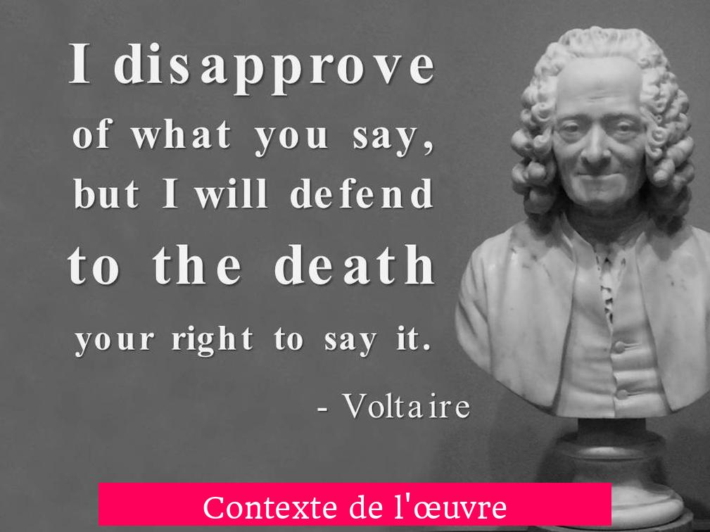 Contexte de l'œuvre