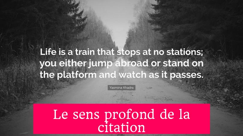 Le sens profond de la citation