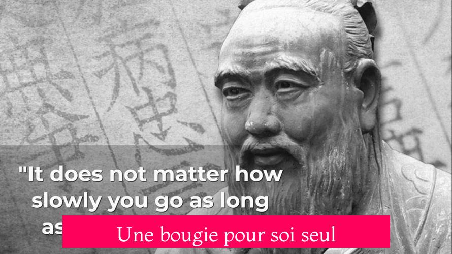 Une bougie pour soi seul