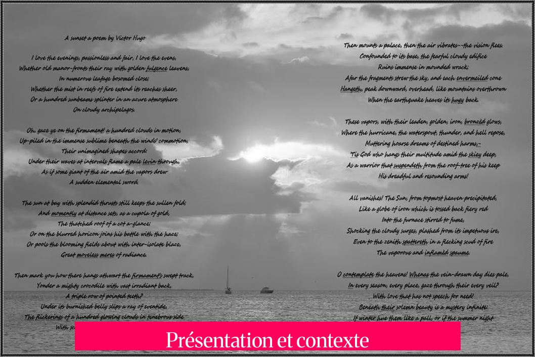 Présentation et contexte