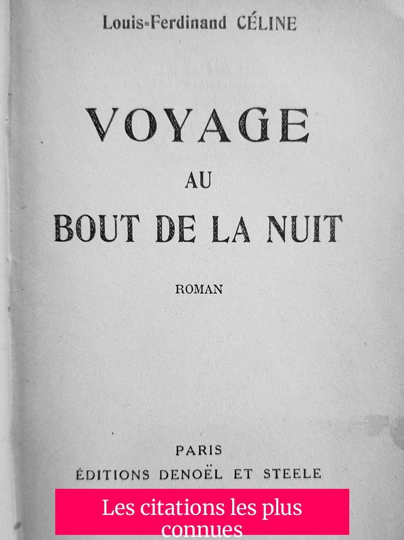 Les citations les plus connues