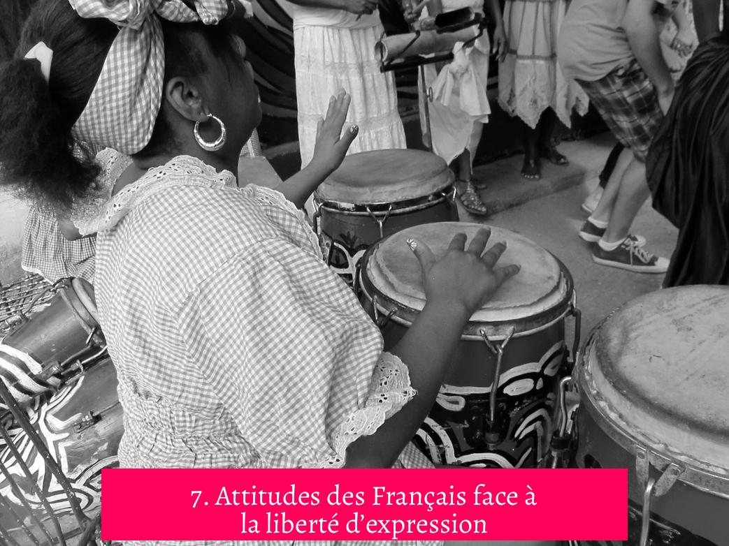 7. Attitudes des Français face à la liberté d’expression