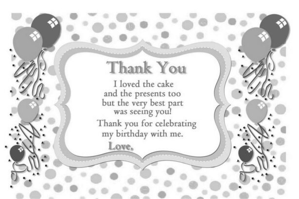 Carte de remerciement anniversaire gratuite : des idées créatives pour exprimer votre gratitude